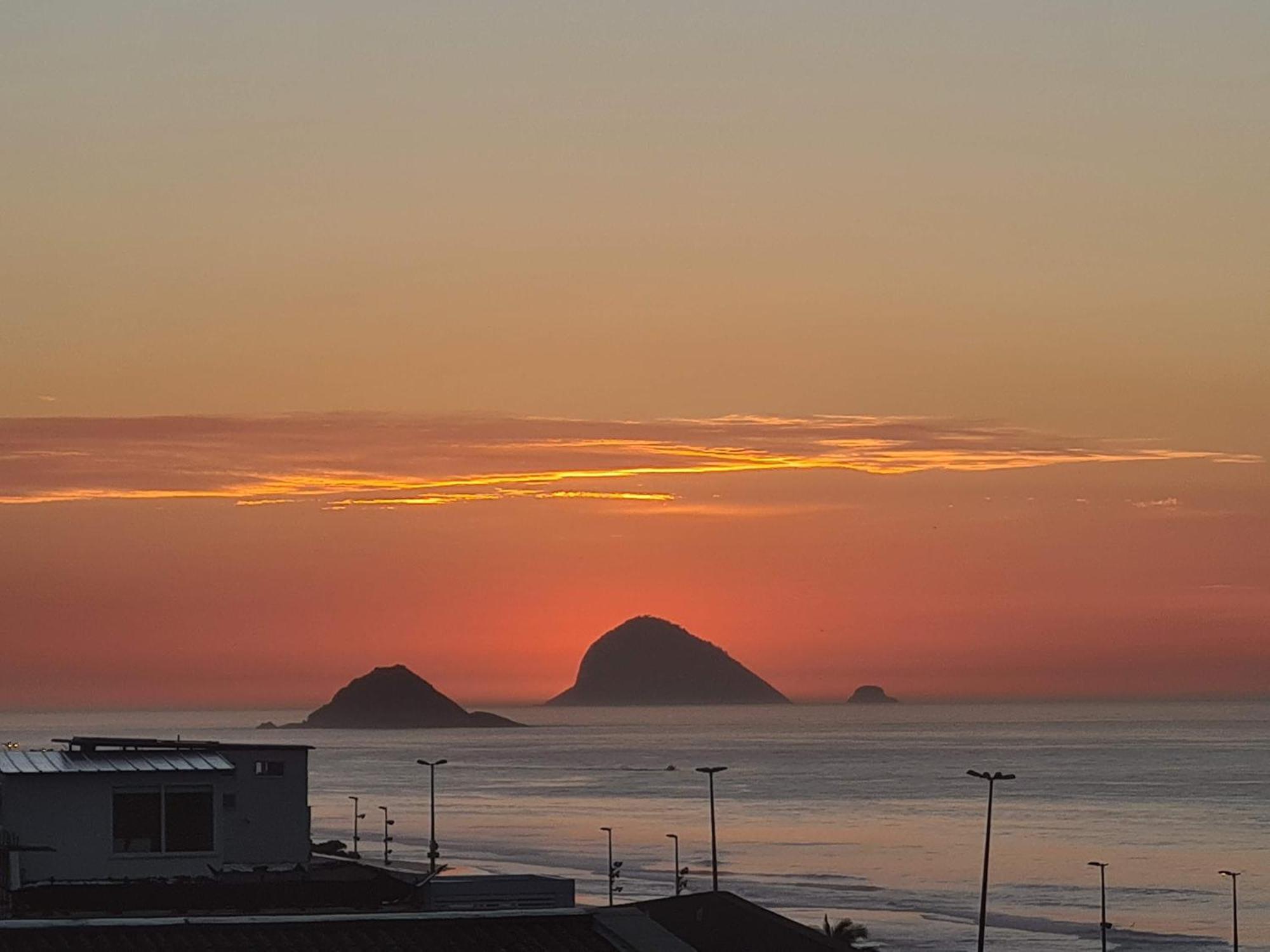 Apto Barra Da Tijuca Frente Pro Mar Rio de Janeiro Bagian luar foto