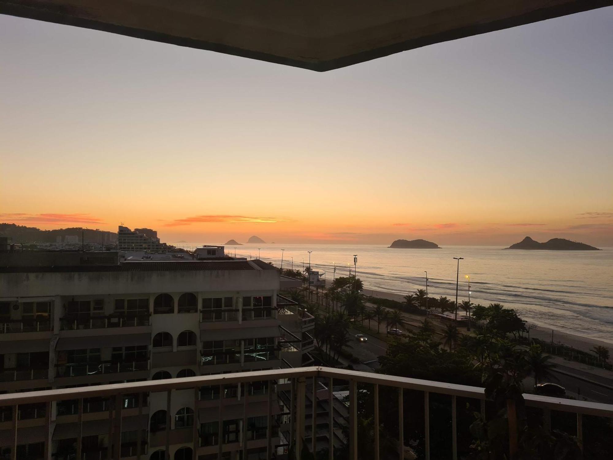 Apto Barra Da Tijuca Frente Pro Mar Rio de Janeiro Bagian luar foto