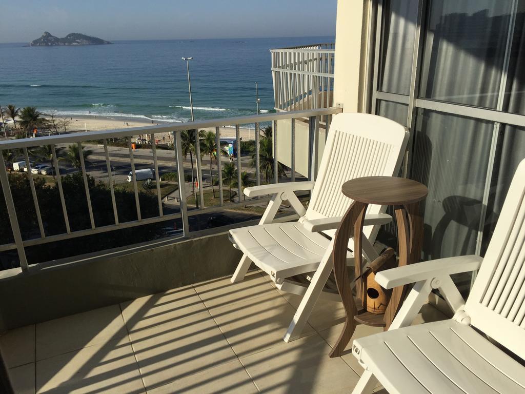 Apto Barra Da Tijuca Frente Pro Mar Rio de Janeiro Bagian luar foto